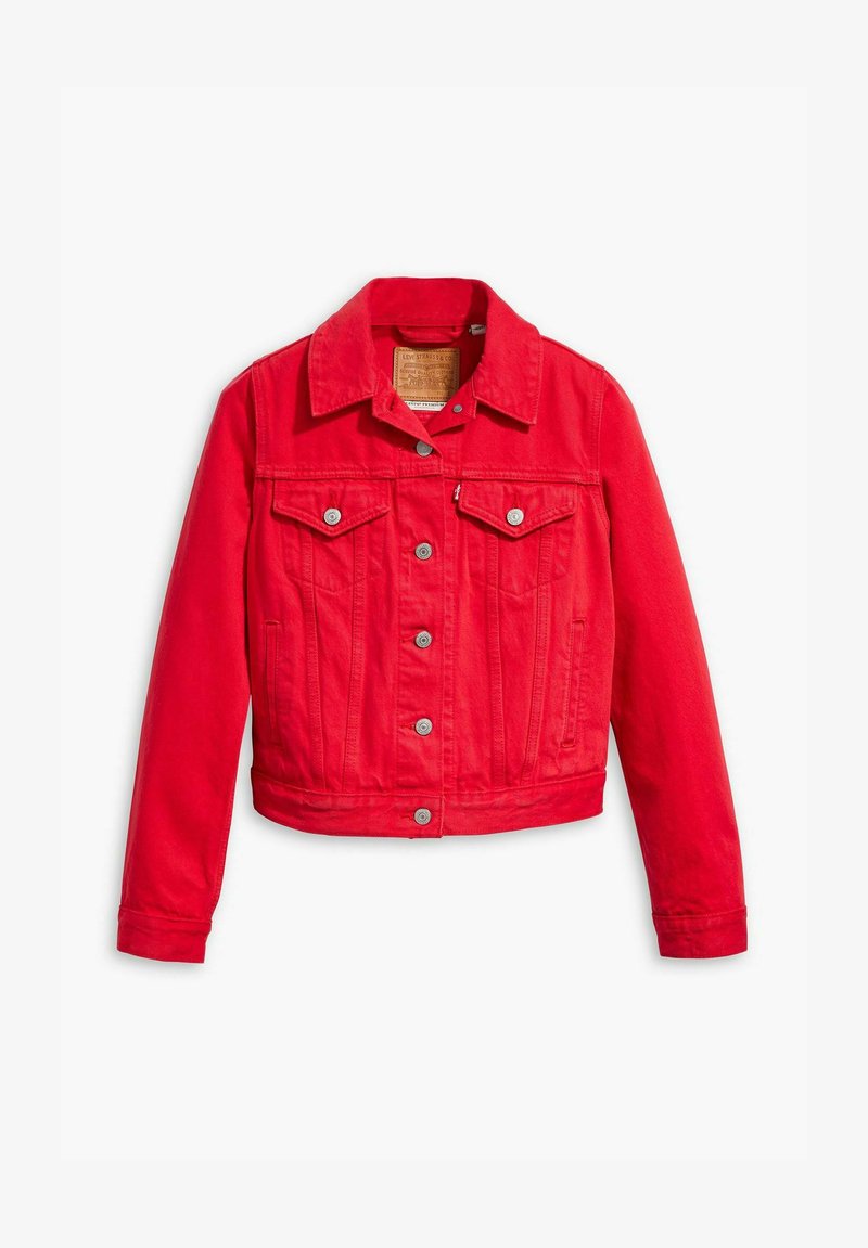 Levi's Red Levi Ladies Denim Jacket Original Trucker Jacket