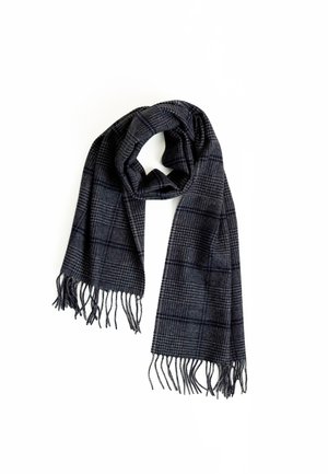 CUADRO GALES - Bufanda - azul marino