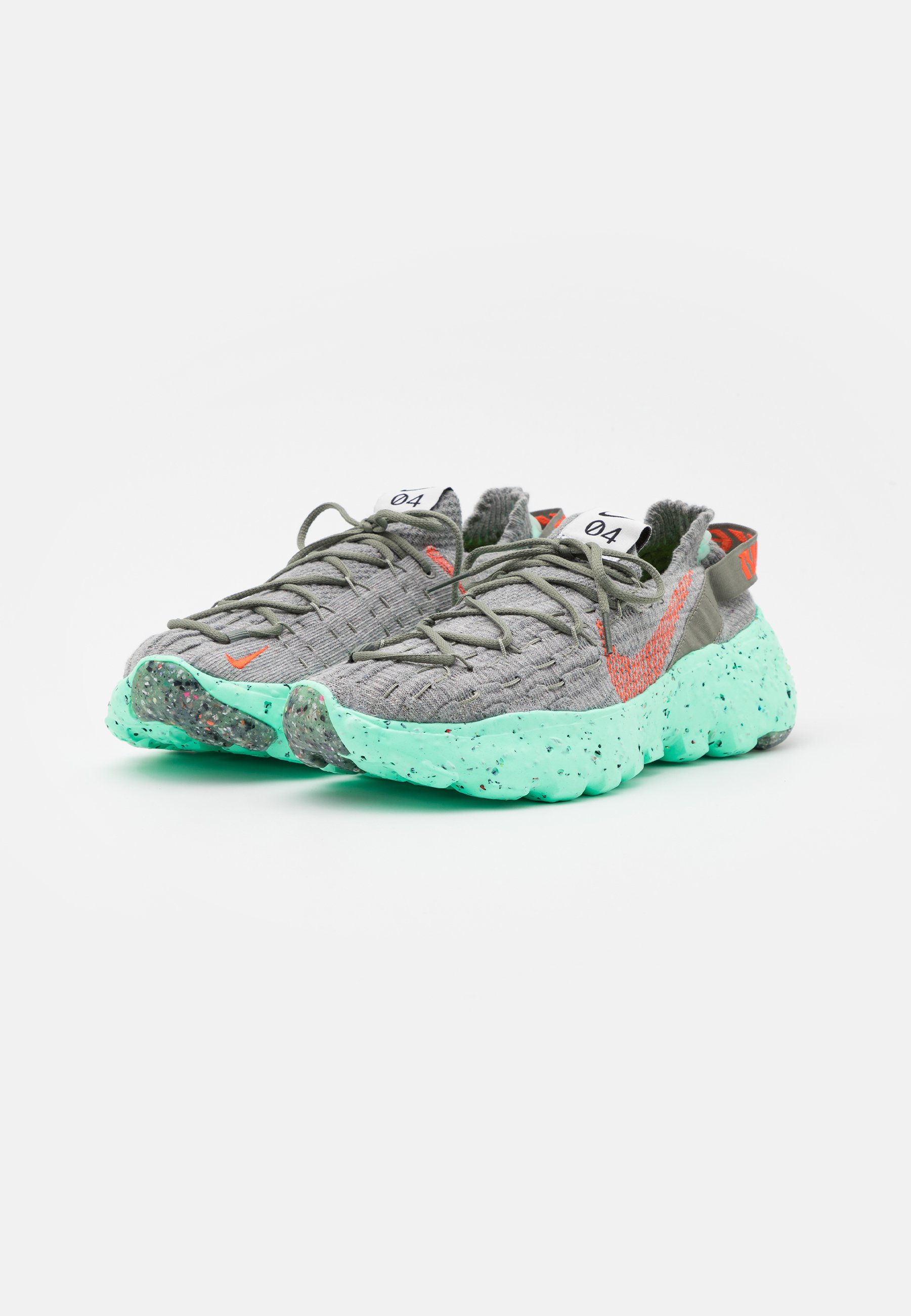 Nike Sportswear SPACE HIPPIE 04 - Trainers - sail/light orewood  brown/sail/beige - Zalando.ie