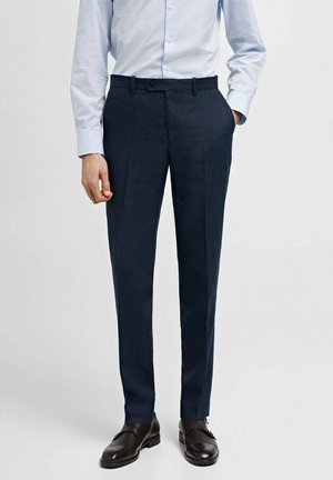 Mango Suit trousers - royal blue