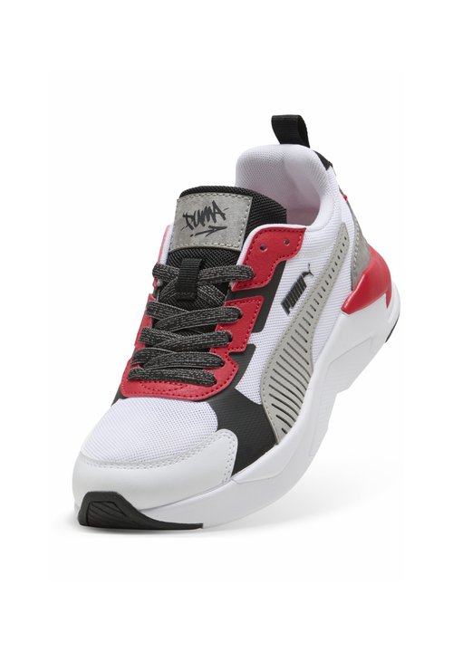PUMA X-RAY 3 MID 90S SNEAKERS UNISEX - Trainers - white-gray echo-for all time red — foto 5