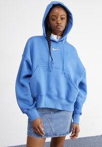 Nike Sportswear - HOODIE - Hoodie - star blue/sail Miniatyrbilde 1