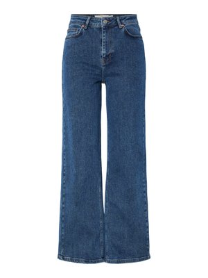 YAS YASROSIE  - Relaxed fit -farkut - medium blue denim