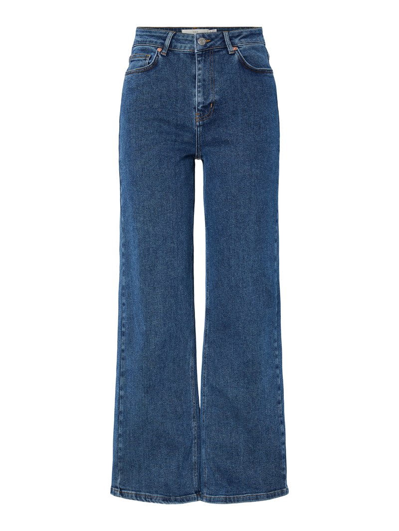 YAS Relaxed fit jeans blauw denim/bluedenim