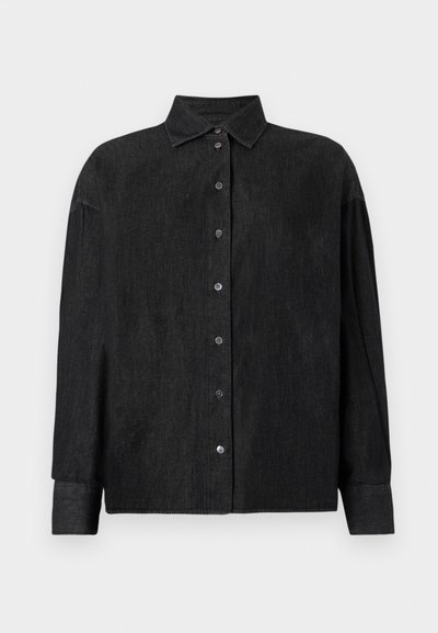 CLOSED CAPE SHIRT - Blusa com botões - mid grey