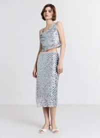 Calliope Jupe trapèze - argento