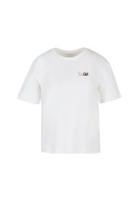 FRIDAY GIRL TEE - Nyomott mintás póló - white