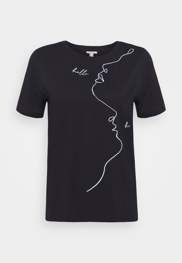 HIGH - T-Shirt print - navy