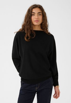 Culture, CUANNEMARIE BATWING - Pullover - black