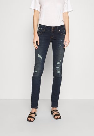 Slim fit jeans - dark-blue denim