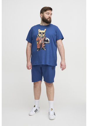 Blend BHSHORTS REGULAR FIT BIG & TALL - Shorts - navy peony