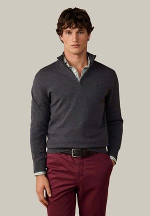 Hackett London, Jersey de punto - charcoal grey