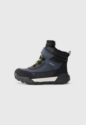 TREKKYUP BOY ABX - Bottes de neige - navy/lime