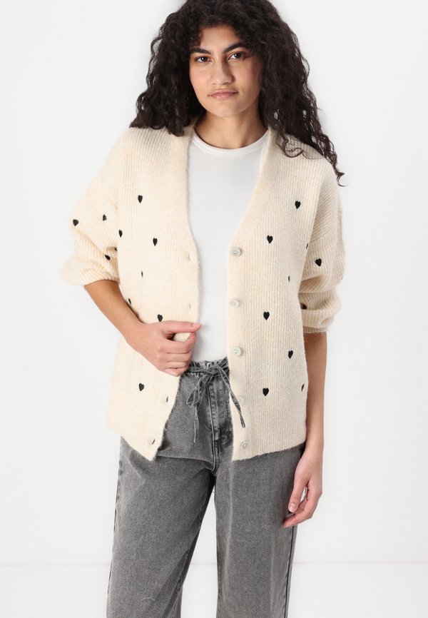YASBOW EMBROIDED CARDIGAN - Cardigan - birch3