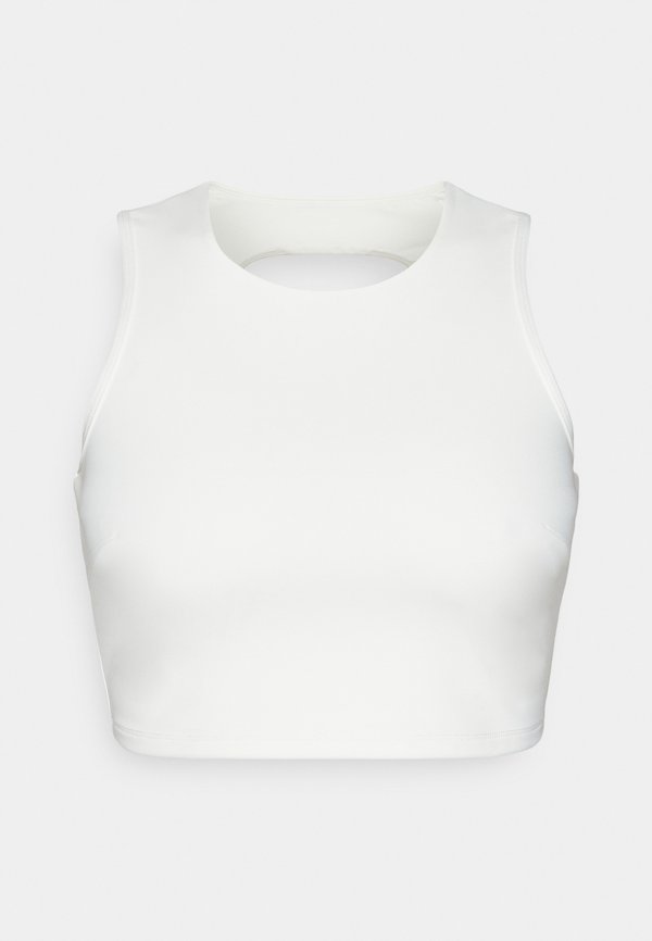 ONPSOLO ON CROP - Top - cloud dancer3