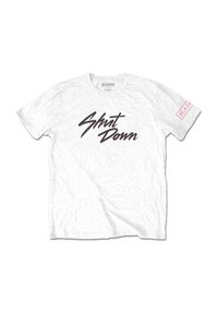 Paradiso Clothing SHUT DOWN - Print T-shirt - white