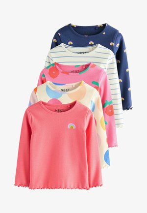 Next, REGULAR FIT - 5 PACK - Langærmet T-shirt - rainbow spot