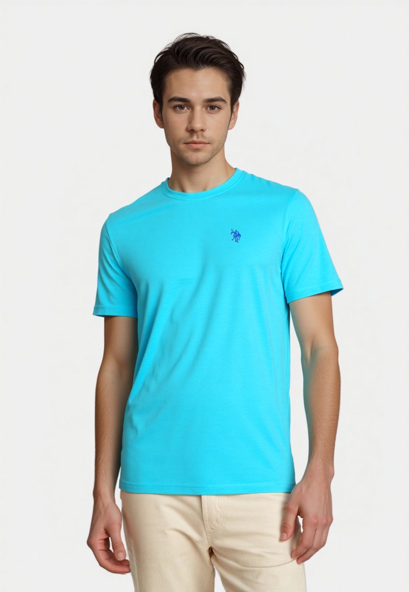 U.S. Polo Assn. SHORTSLEEVE R-NECK - Polo majica - türkis