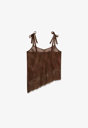 Intimissimi, LACE PERFECTION - Camicetta - brown