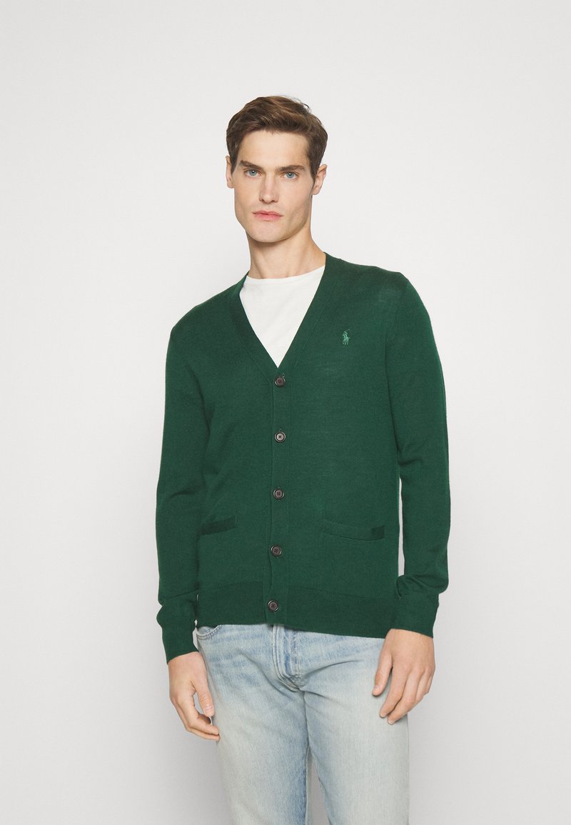 Polo Ralph Lauren LONG SLEEVE CARDIGAN Cardigan hunt club green