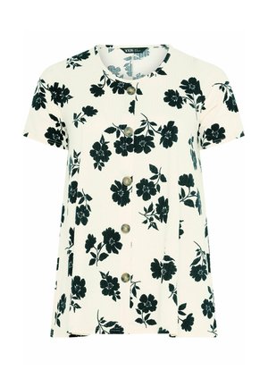 Yours Clothing, PLUS SIZE CASUAL TOPS - T-shirt con stampa - cream
