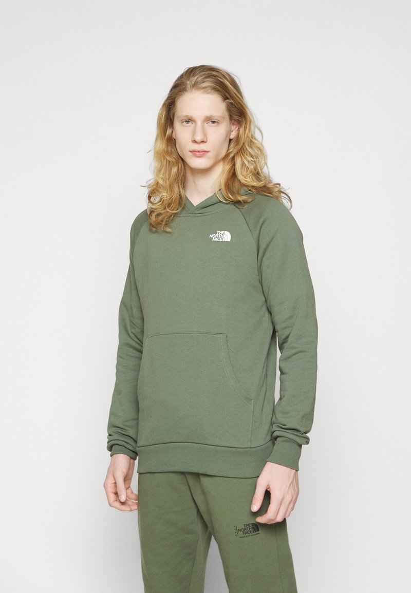 the north face red box hoodie