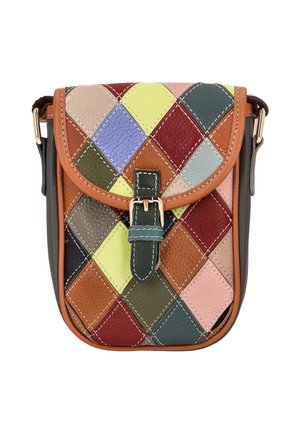 SATCHEL - Skuldertasker - lime multicolor