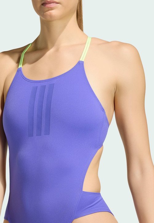 adidas STRIPES SWIMSUIT - Traje de baño - solar purple — foto 3