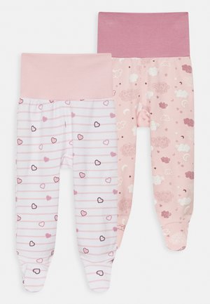2 PACK GIRLS - Leggings - Trousers - rosa