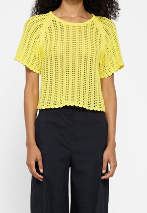 T-Shirt print - yellow