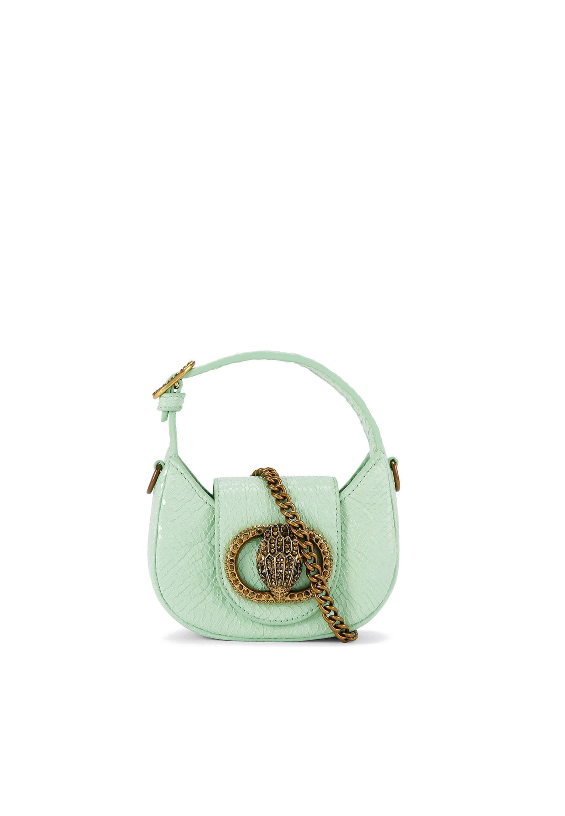 Kurt Geiger London MICRO CHELSEA HOBO - Handbag - pale green/light 