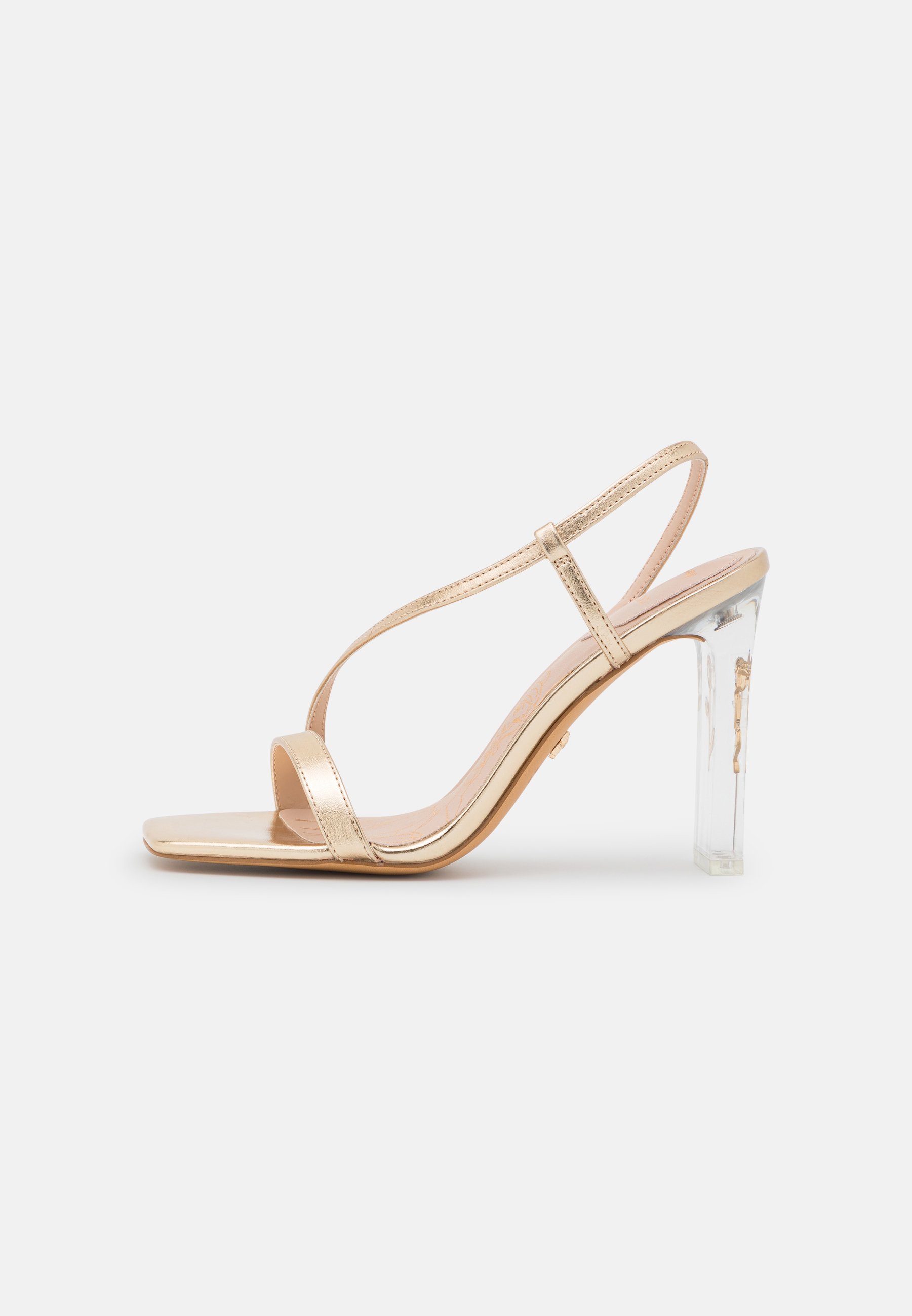 ALDO DISNEY X ALDO ROSESLIPPER - Sandali con tacco - champagne/grigio talpa  - Zalando.it