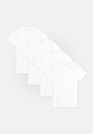 V-NECK 4-PACK - Camiseta básica - white