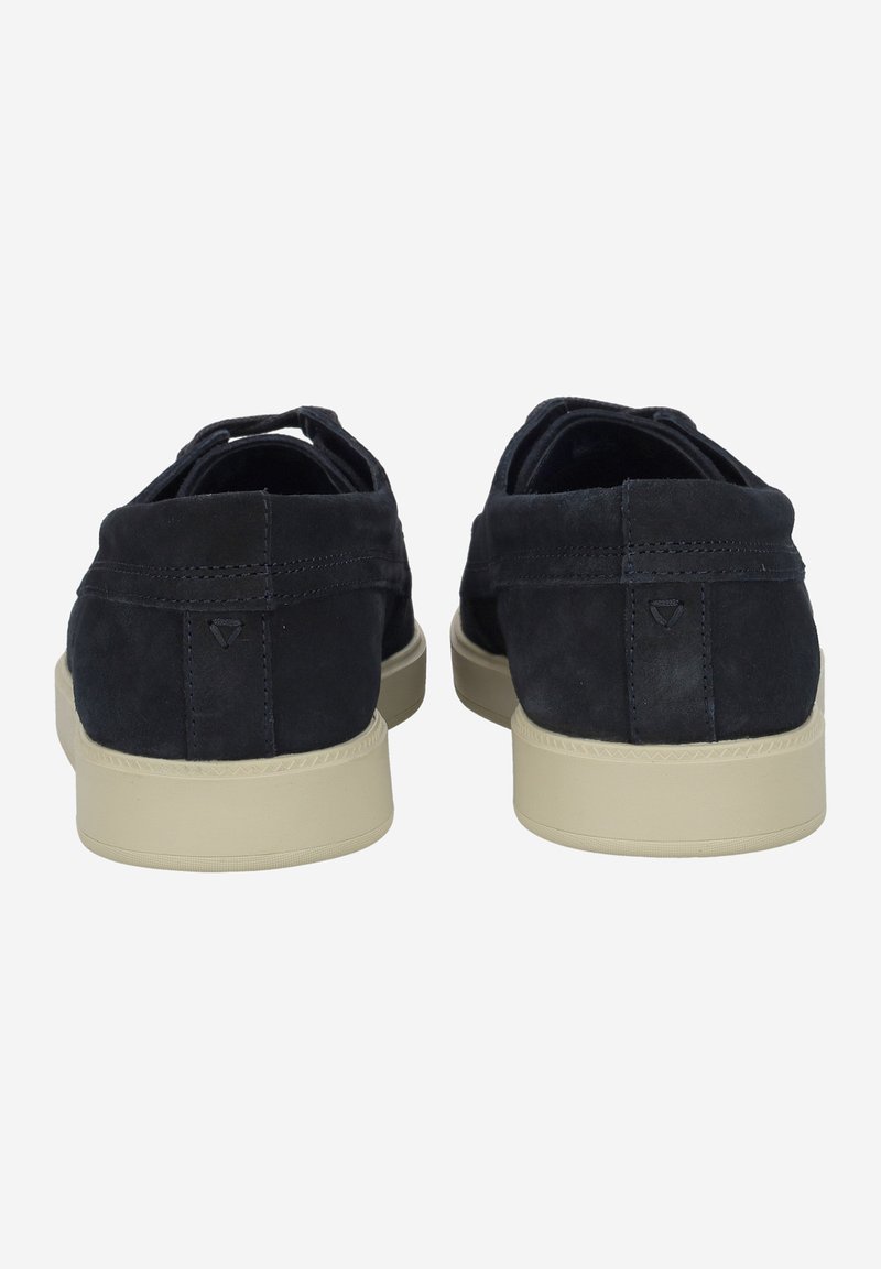 Chaussures bateau pour hommes Bratton Boat en cuir marron foncé