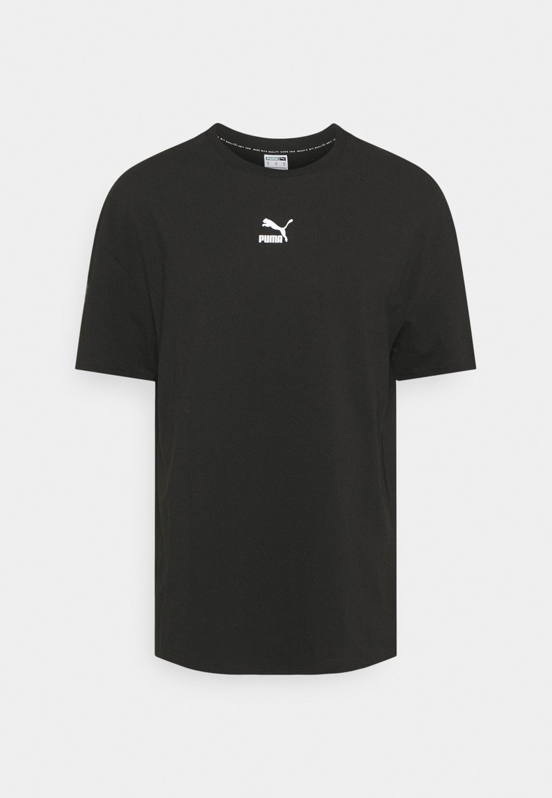 Puma CLASSICS BOXY TEE - T-Shirt print - black