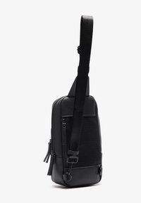 Pier One UNISEX - Borsa a tracolla - black