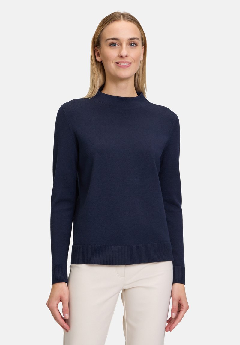 Betty Barclay BASIC-MIT STEHKRAGEN - Maglione - dunkelblau