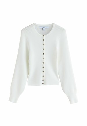 TALL FIT - VOLUME SLEEVE - Cardigan - white