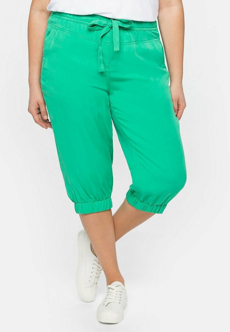 Damen Kleider | Sheego Jogginghose blattgrün/grün - TB65761 Damen Kleider | Sheego Jogginghose blattgrün/grün - TB65761