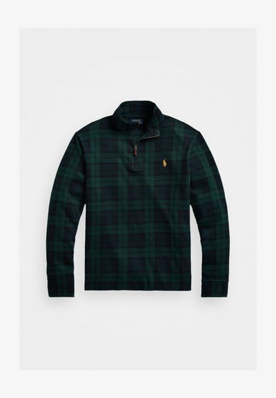 Polo Ralph Lauren PLAID ESTATE RIB PULLOVER - Mikina - blackwatch