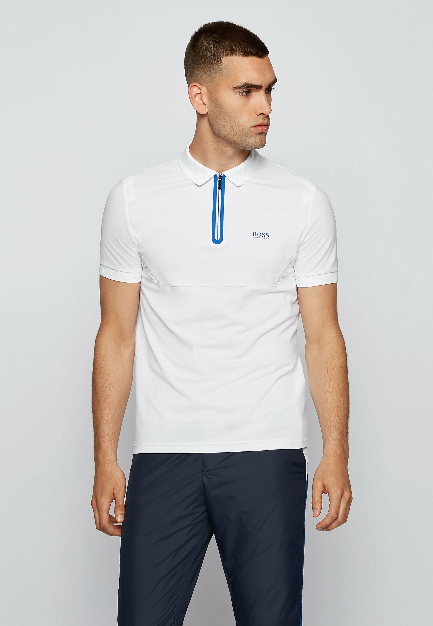 BOSS PHILIX - Poloshirt - white/weiß