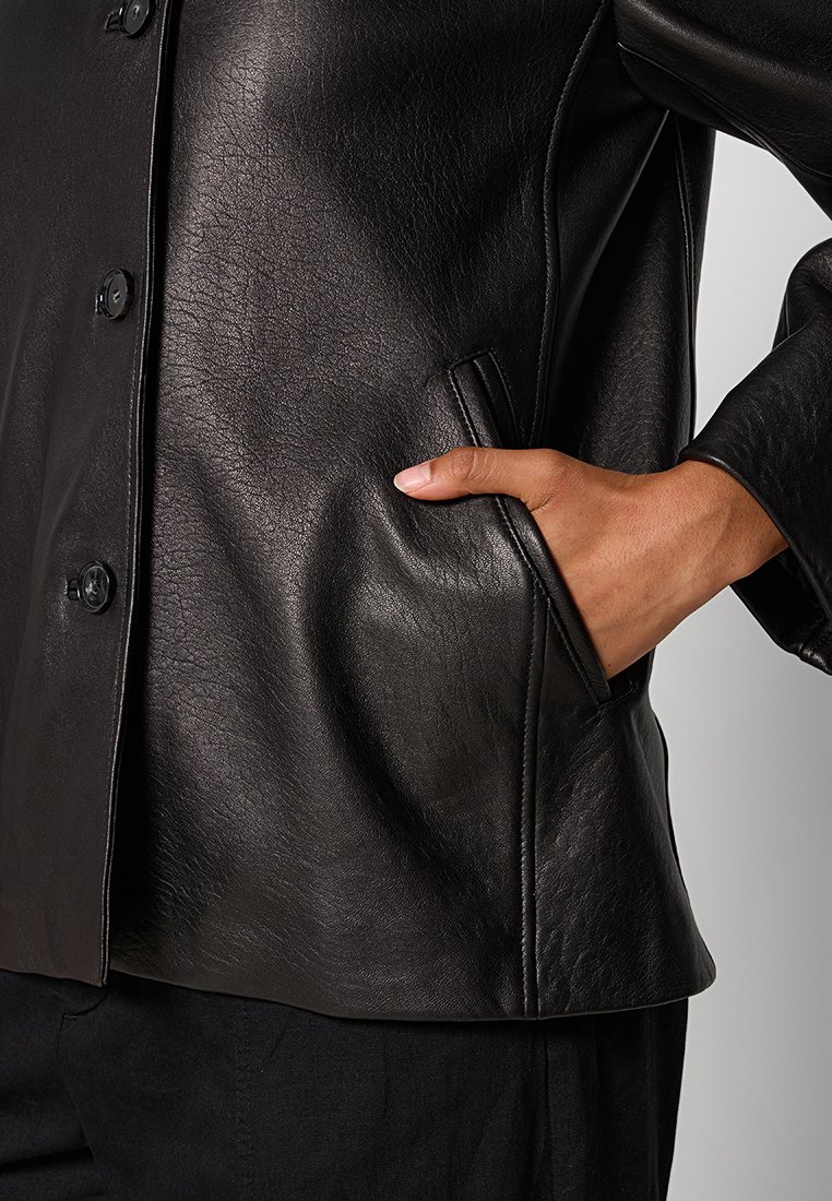 Lederjacke