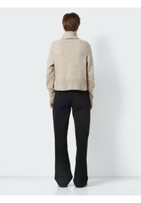 Noisy May POLOKRAGEN - Πουλόβερ - beige mottled beige