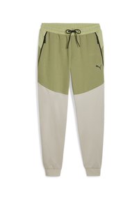 Puma TECH JOGGING - Treningo apatinė dalis - calming green