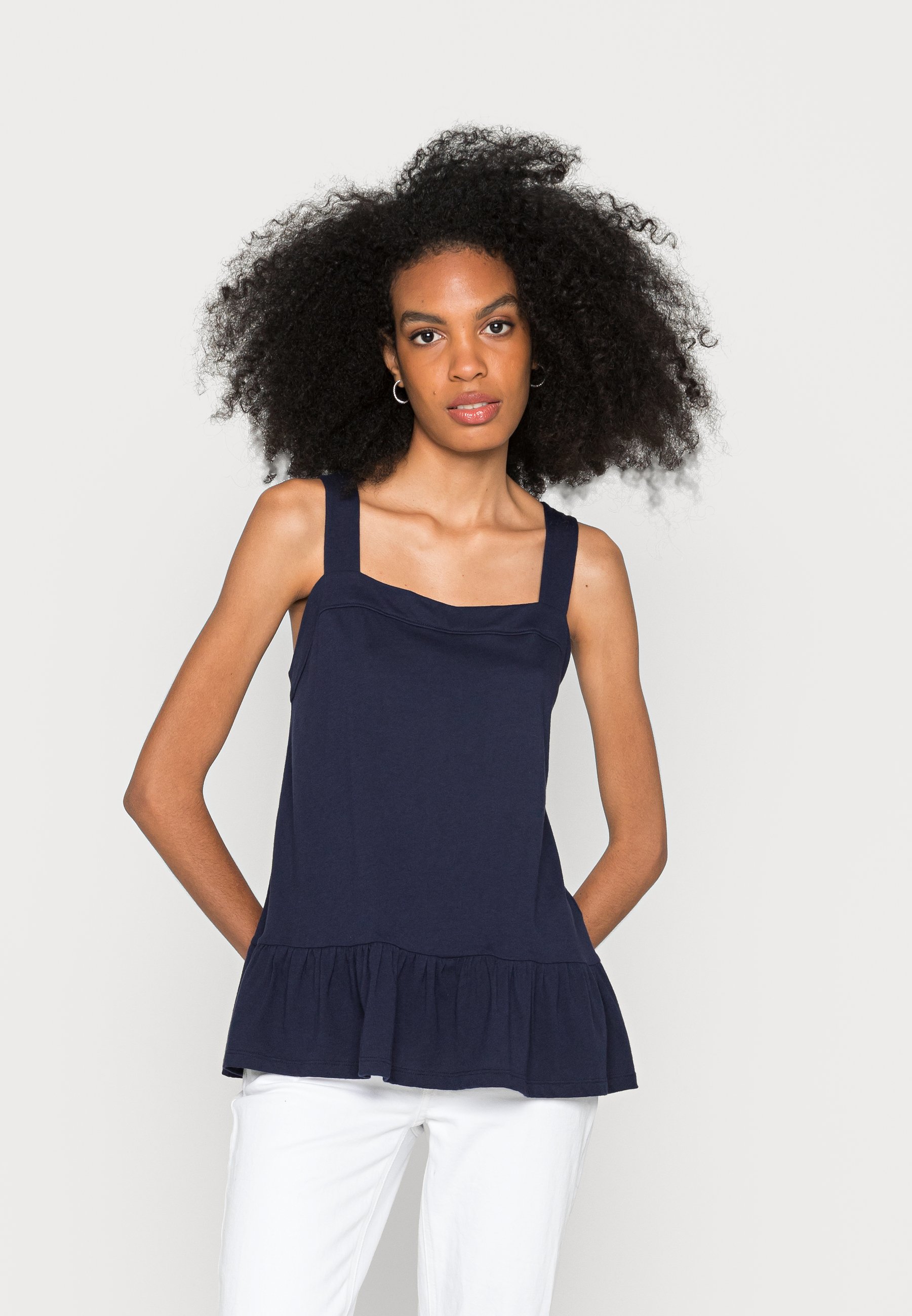 GAP PEPLUM Top - navy/black -