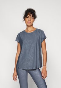 ONLY Play ONPAUB-SNAKE LIFE LOOSE TEE - Apdrukāts T-krekls - blue