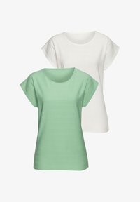 Unselected, grün creme