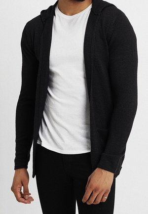Vest - black denim