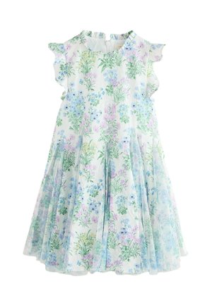 REGULAR FIT - TEXTURED GODET  - Cocktailkleid/festliches Kleid - blue megan