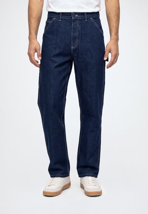 Jack & Jones JJIALEX JJCARPENTER - Φαρδύ τζιν - blue denim